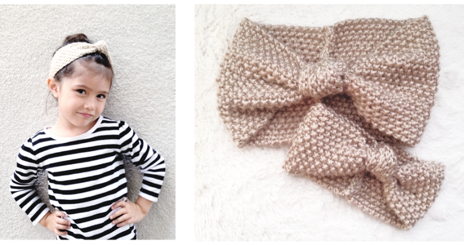 Matching Mother & Daughter Seed+Knot Turban 